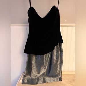 Vintage Liz Claiborne strapless dress